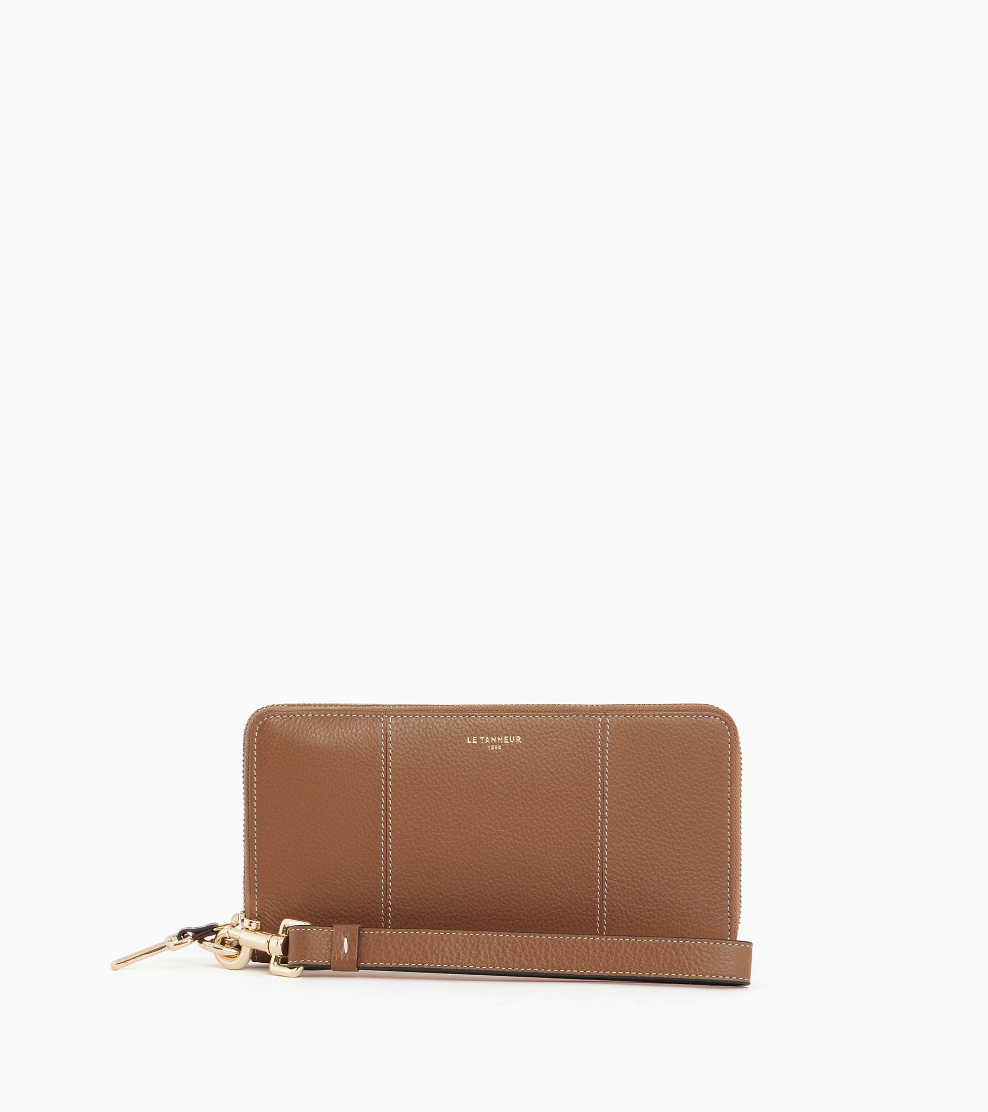 Juliette グレインレザー ファスナー付き 多機能財布