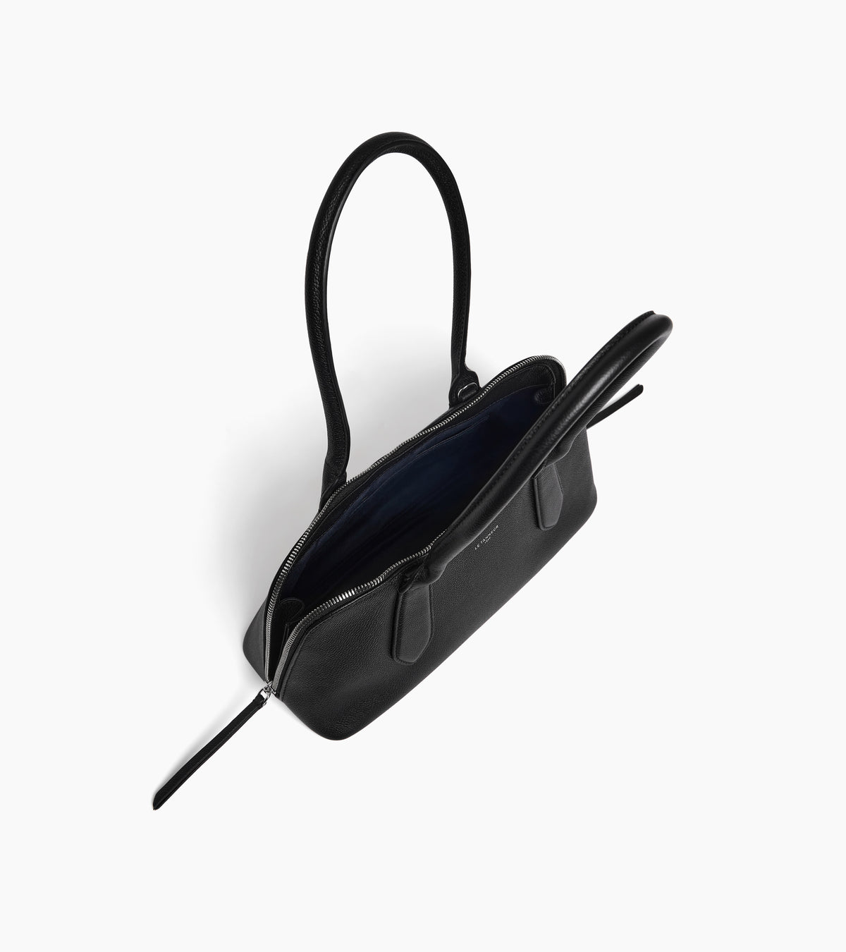 Apolline bowling bag in grained leather