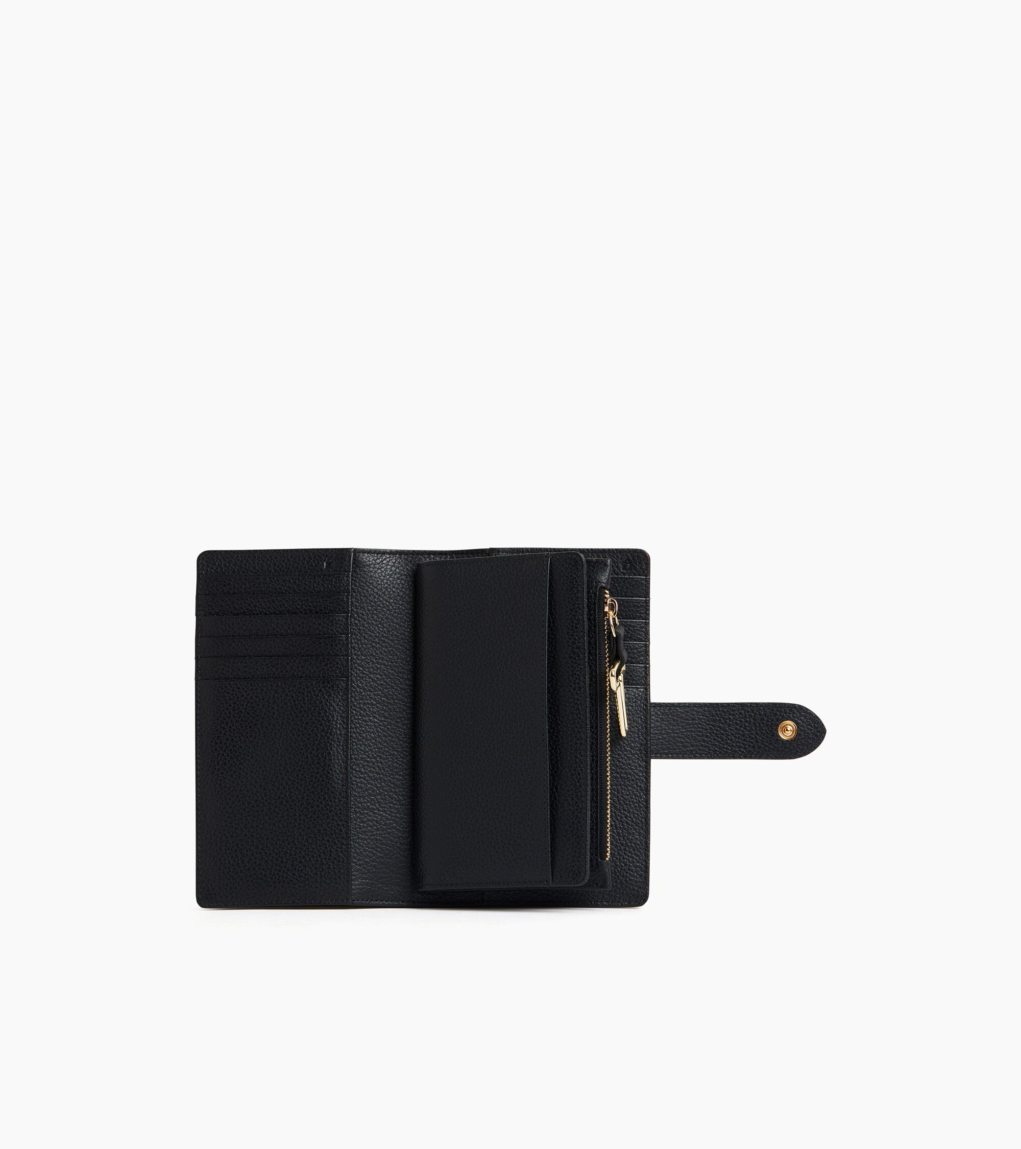 Portefeuille poche monnaie Juliette en cuir grainé