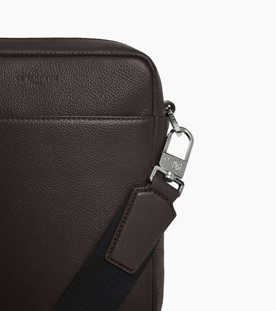 Marceau グレインレザー ファスナー付き スモール サコッシュ