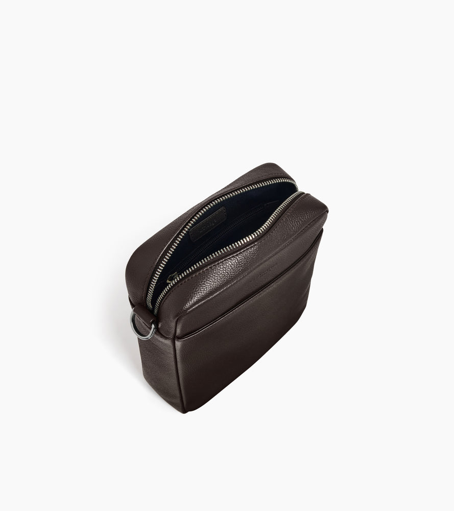 Marceau グレインレザー ファスナー付き スモール サコッシュ
