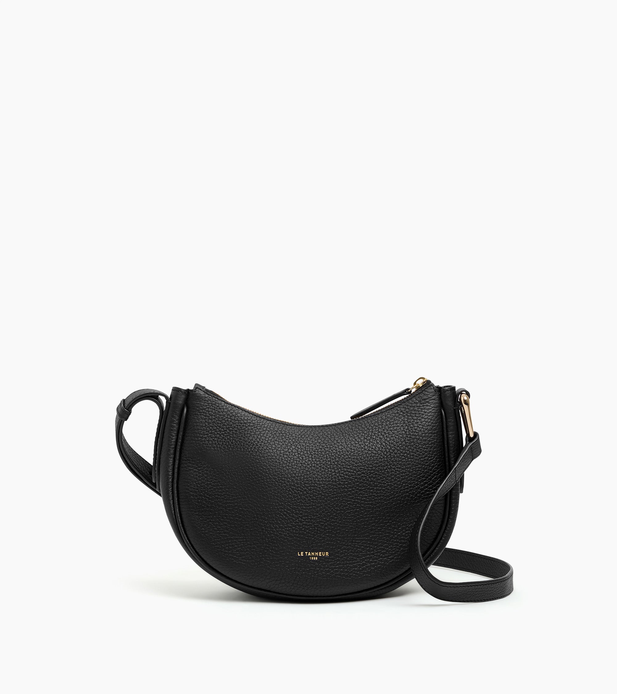 Pequeño bolso bandolera Madeleine en cuero de ternera texturizado