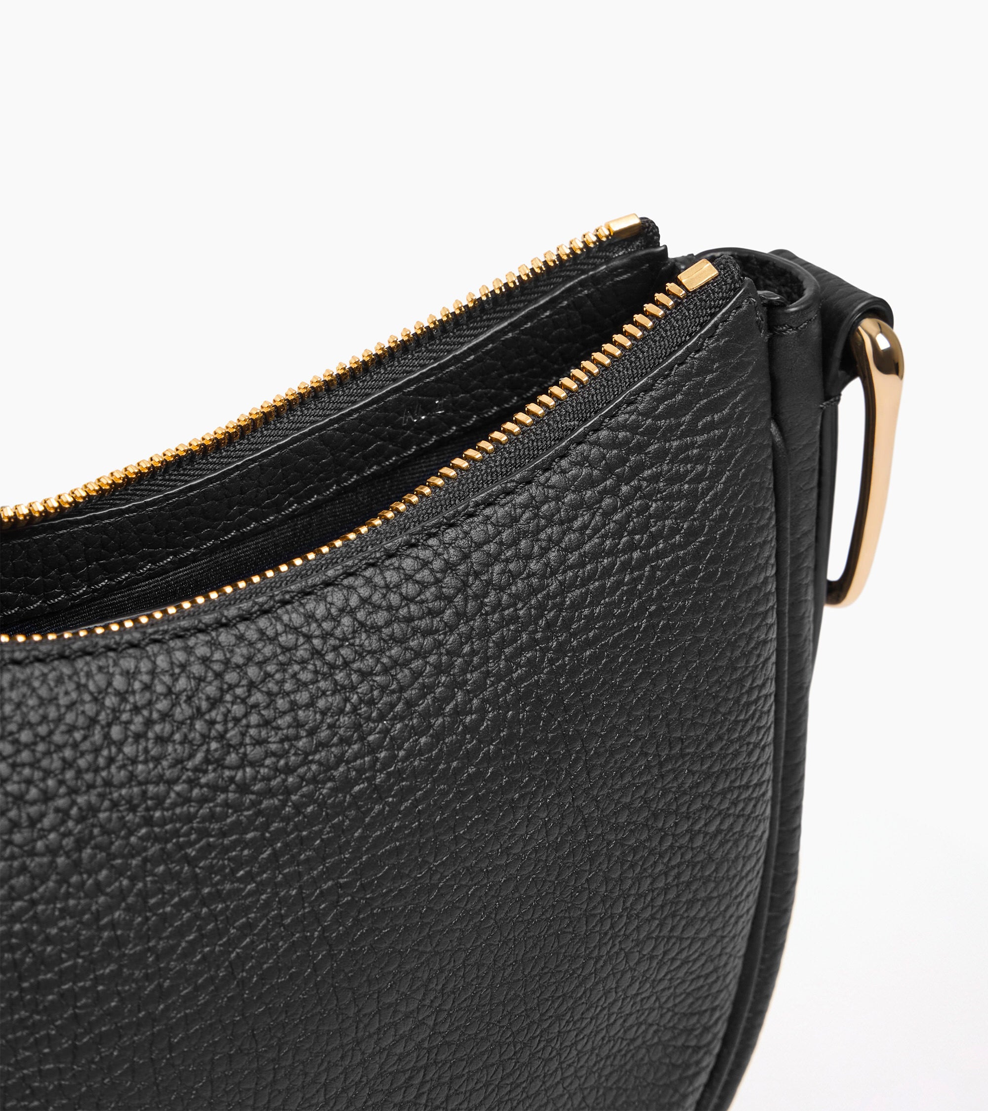Pequeño bolso bandolera Madeleine en cuero de ternera texturizado