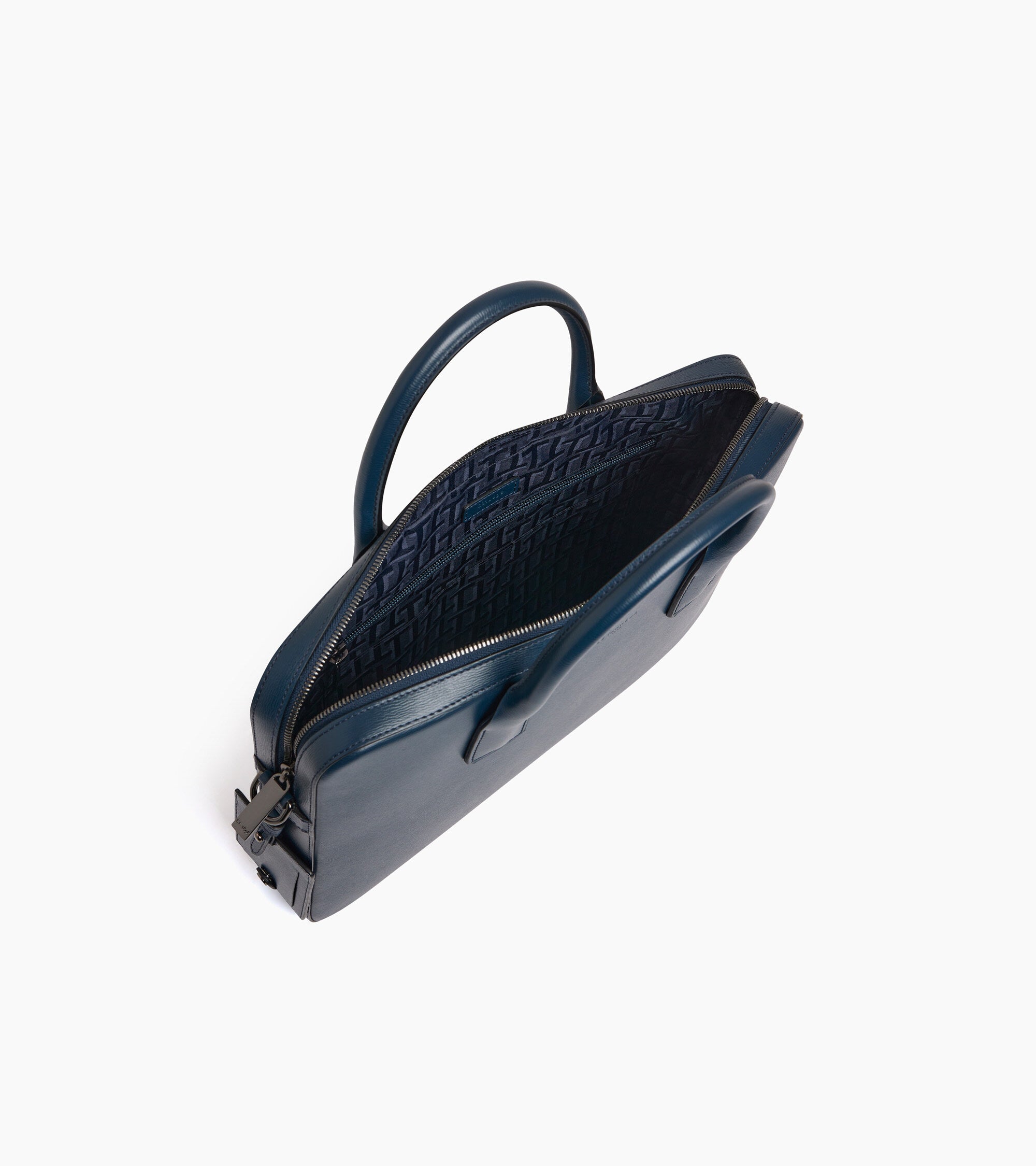 Portadocumentos slim 14 Emile de piel con corcho