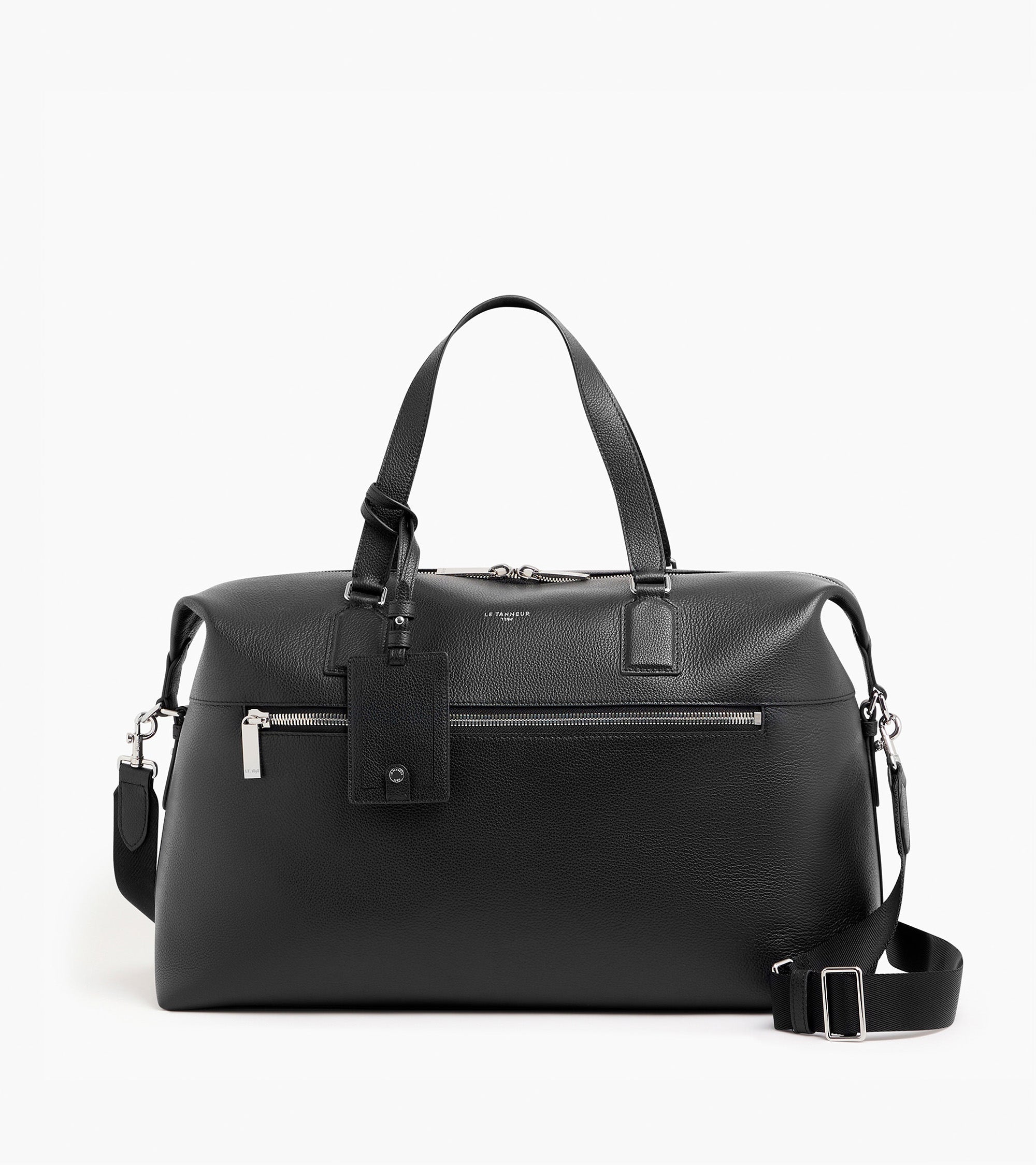 24-Stunden-Reisetasche Emile aus genarbtem Leder