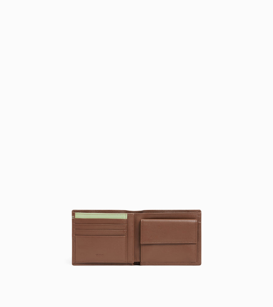 Martin 2 shutters wallet in smooth leather