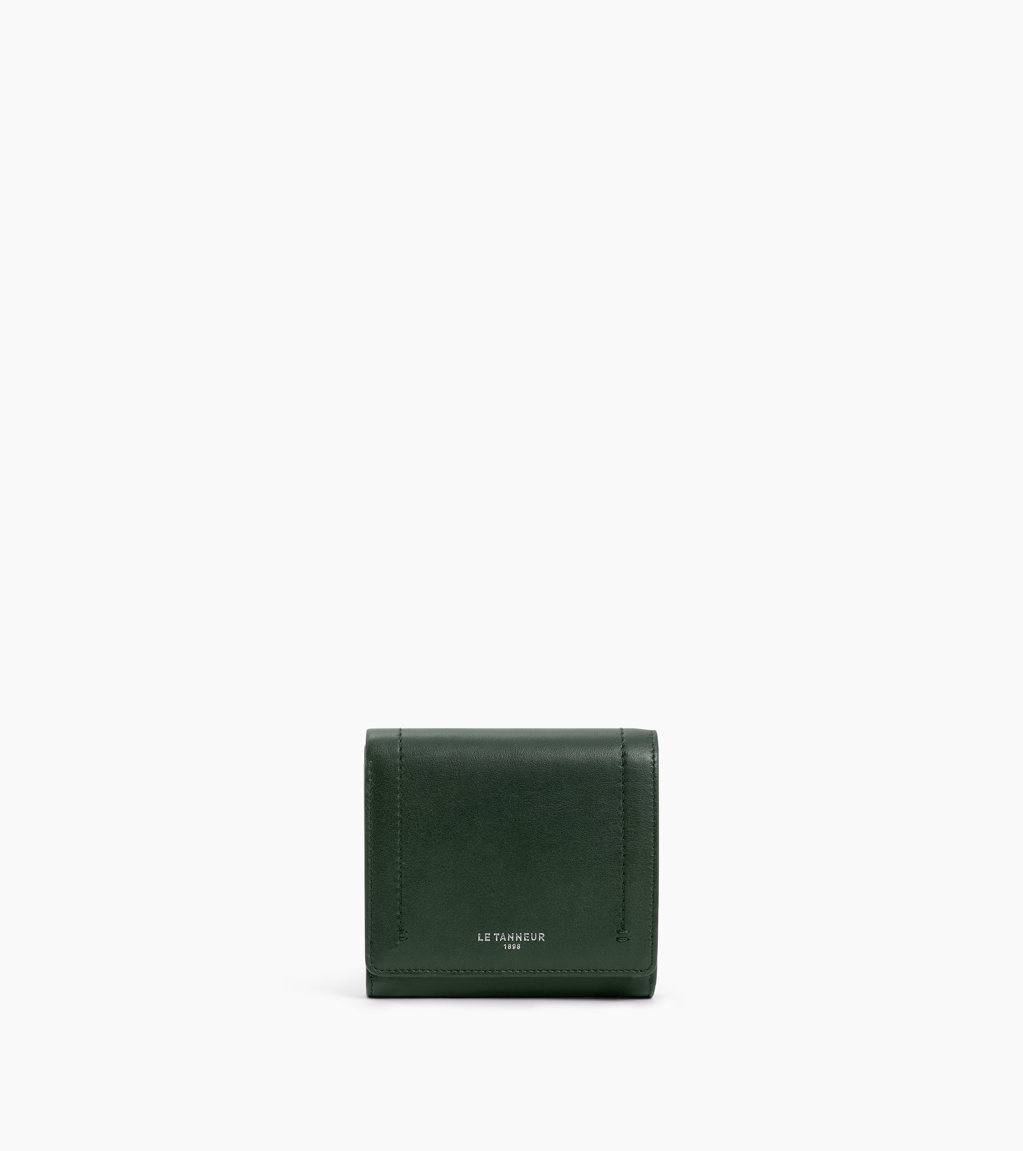 Louison スムースレザー スモール フラップ付き 財布