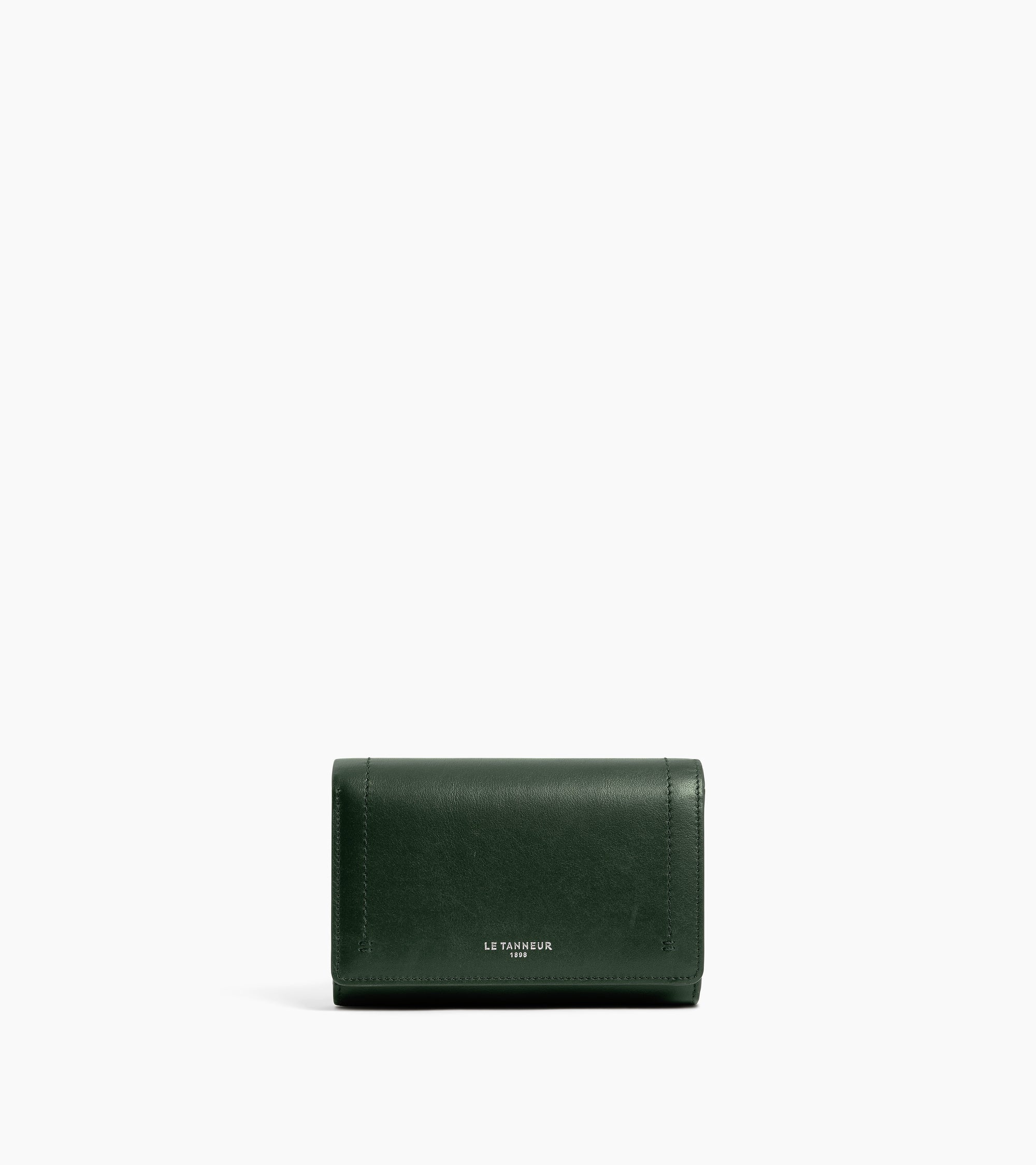 Louison スムースレザー ミディアム フラップ付き 財布