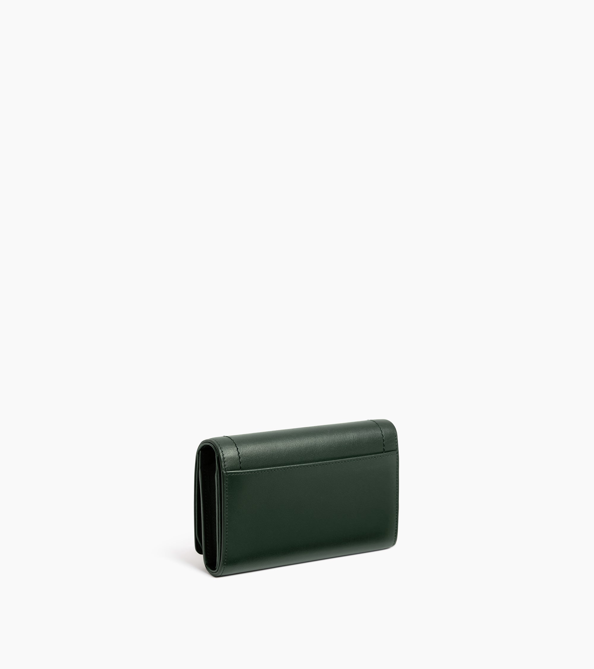Louison スムースレザー ミディアム フラップ付き 財布